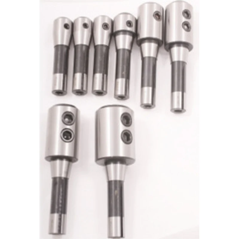 Precise R-8 End Mill Holders (8 Piece Set) - R8E-8S